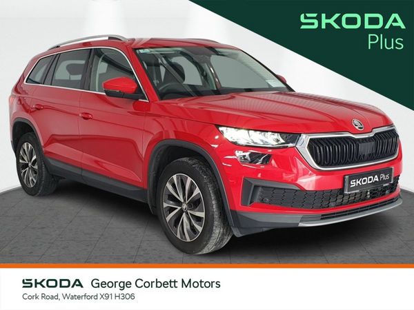 Skoda Kodiaq SUV, Diesel, 2024, Red