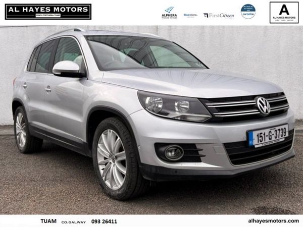 Volkswagen Tiguan SUV, Diesel, 2015, Silver