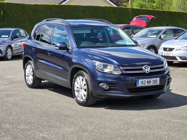Volkswagen Tiguan SUV, Diesel, 2014, Blue