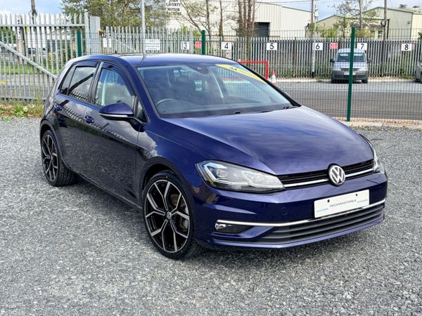 Volkswagen Golf Hatchback, Petrol, 2019, Blue