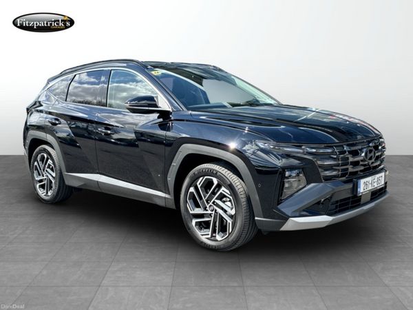 Hyundai Tucson SUV, Petrol Plug-in Hybrid, 2026, Black