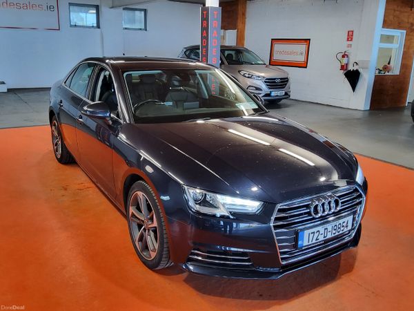 Audi A4 Saloon, Diesel, 2017, Blue