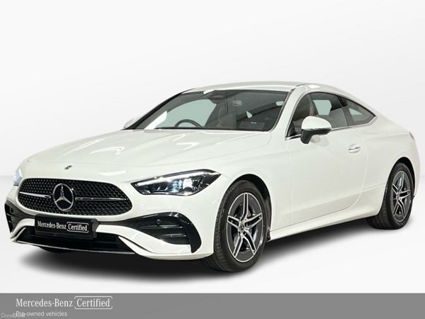 Mercedes-Benz CLE Coupe, Petrol Hybrid, 2024, White