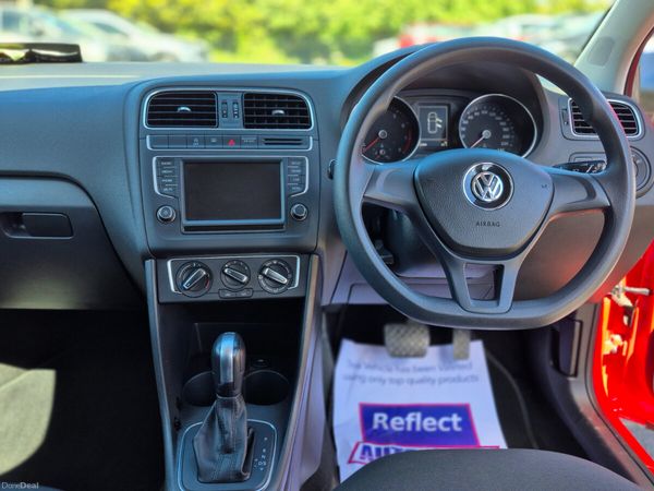 Volkswagen Polo Hatchback, Petrol, 2017, Red