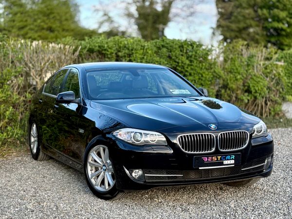 BMW 5-Series Saloon, Diesel, 2013, Black