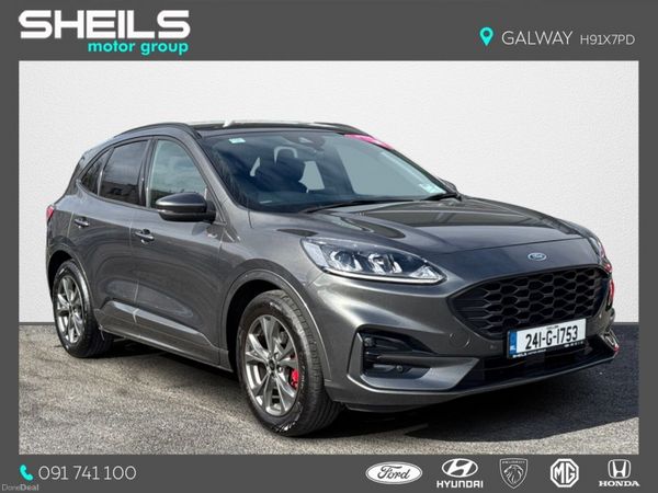 Ford Kuga SUV, Petrol Hybrid, 2024, Grey