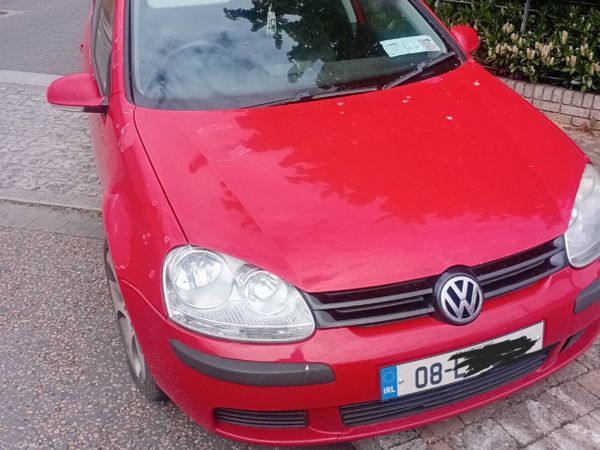 Volkswagen Golf Hatchback, Petrol, 2008, Red