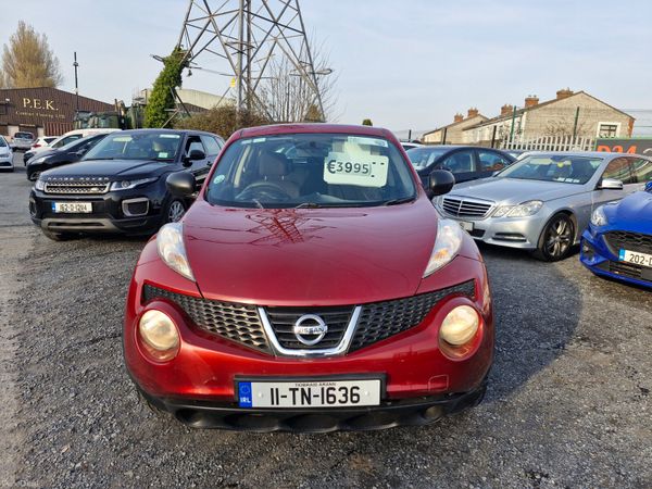 Nissan Juke SUV, Diesel, 2011, Red