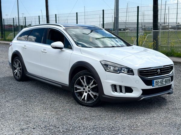 Peugeot 508 Estate, Diesel Hybrid, 2015, White