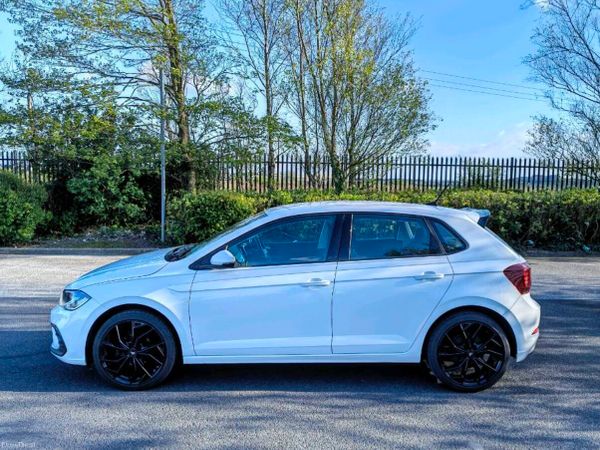 Volkswagen Polo Hatchback, Petrol, 2022, White