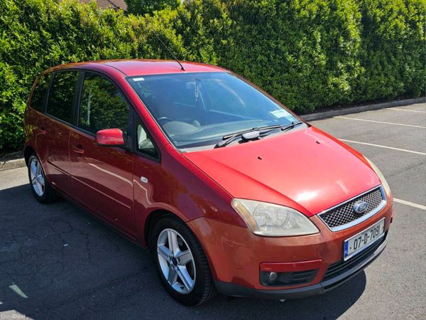 Ford Focus C-Max Hatchback, Petrol, 2007, Red