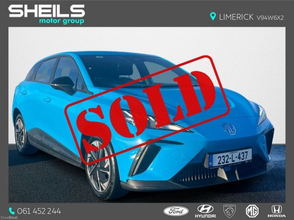MG MG4 Hatchback, Electric, 2023, Blue