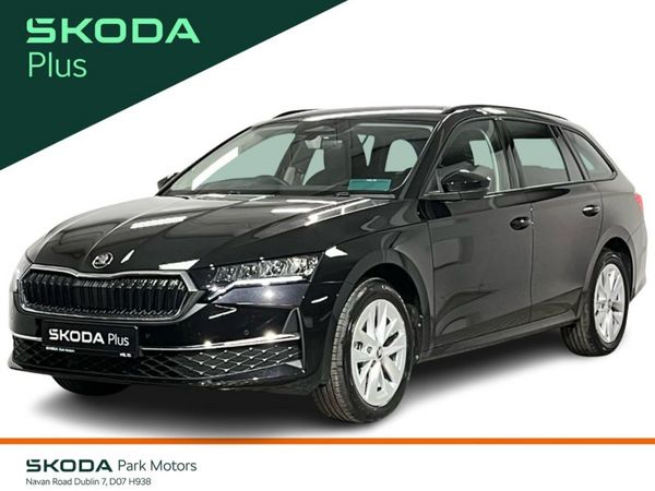 Skoda Octavia Estate, Petrol, 2026, Black