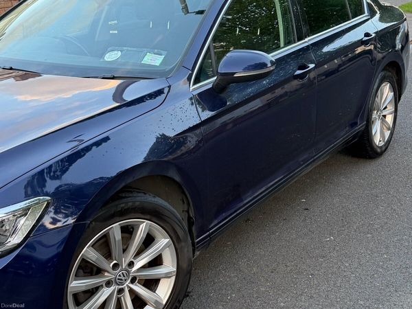 Volkswagen Passat Saloon, Diesel, 2018, Blue