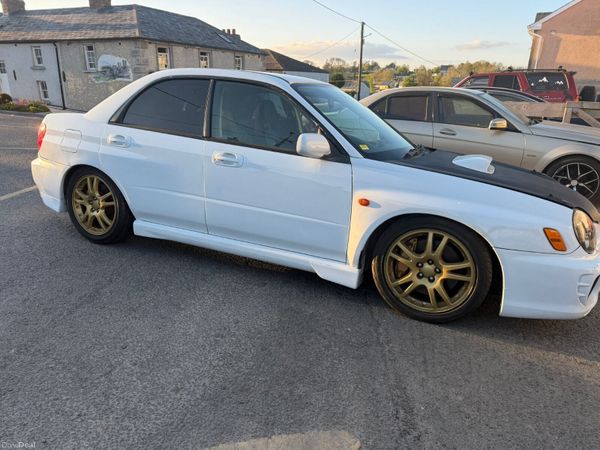 Subaru Impreza Saloon, Petrol, 2002, White