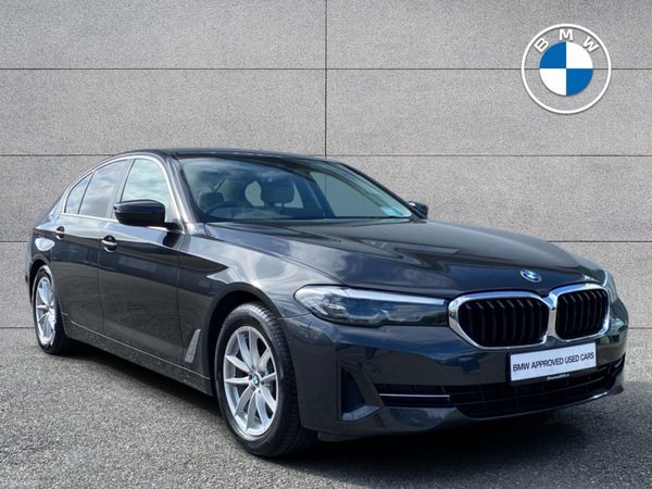 BMW 5-Series Saloon, Diesel Hybrid, 2022, Grey
