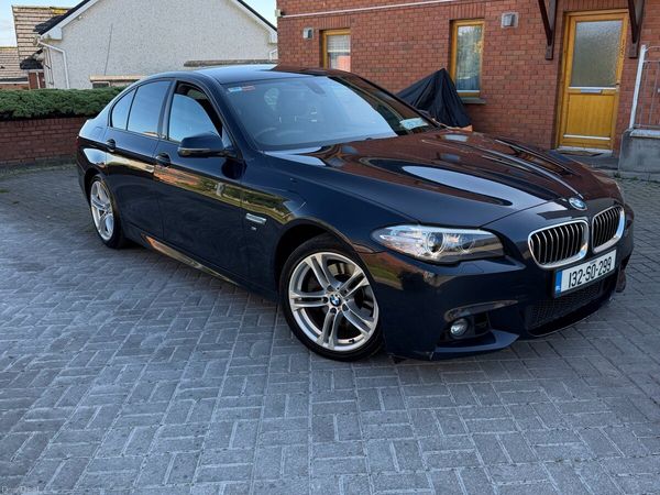 BMW 5-Series Saloon, Diesel, 2013, Black