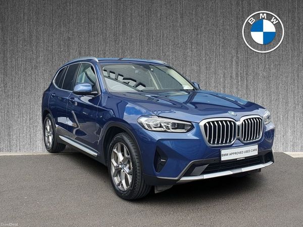 BMW X3 SUV, Petrol Plug-in Hybrid, 2023, Blue