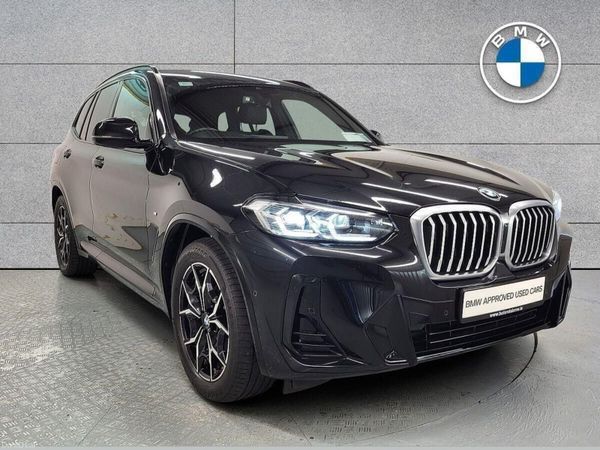 BMW X3 SUV, Diesel Hybrid, 2024, Black