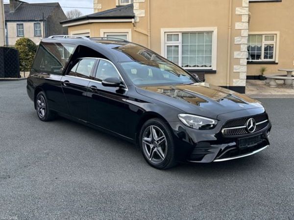 Mercedes-Benz E-Class Hearse, Diesel Hybrid, 2023, Black
