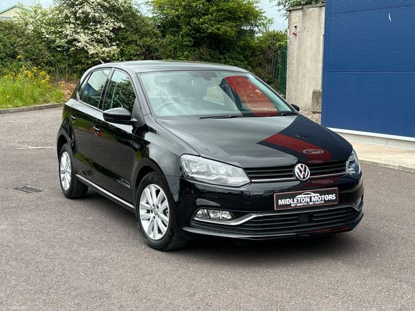 Volkswagen Polo Hatchback, Petrol, 2017, Black