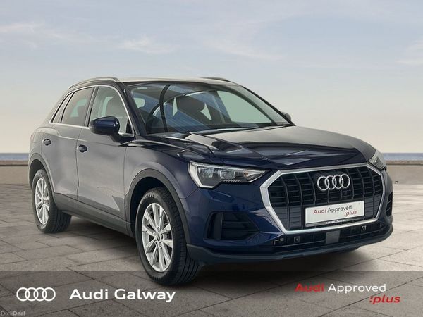Audi Q3 SUV, Petrol Plug-in Hybrid, 2022, Blue