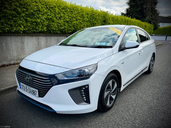 Hyundai IONIQ Hatchback, Petrol Hybrid, 2017, White