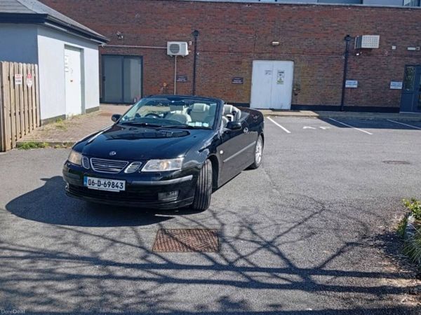 Saab 9-3 Convertible, Petrol, 2006, Black