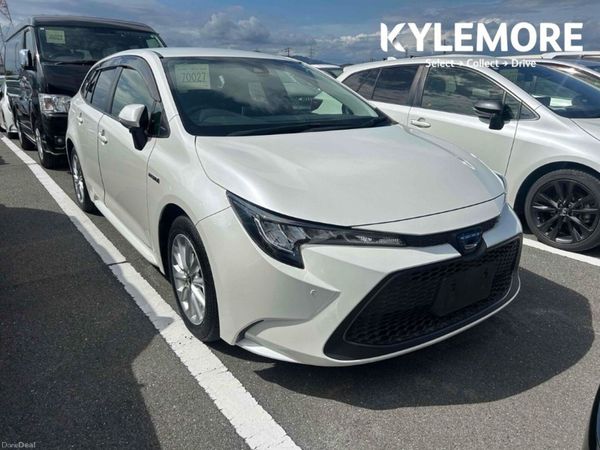 Toyota Corolla Estate, Petrol Hybrid, 2020, White