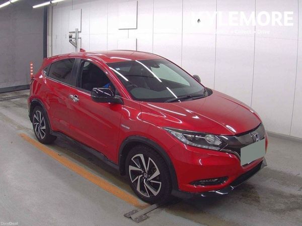 Honda Vezel SUV, Petrol Hybrid, 2017, Red