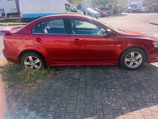 Mitsubishi Lancer Saloon, Petrol, 2008, Red