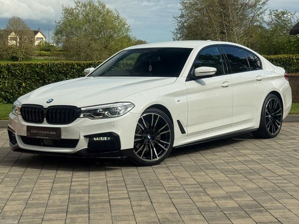 BMW 5-Series Saloon, Diesel, 2018, White