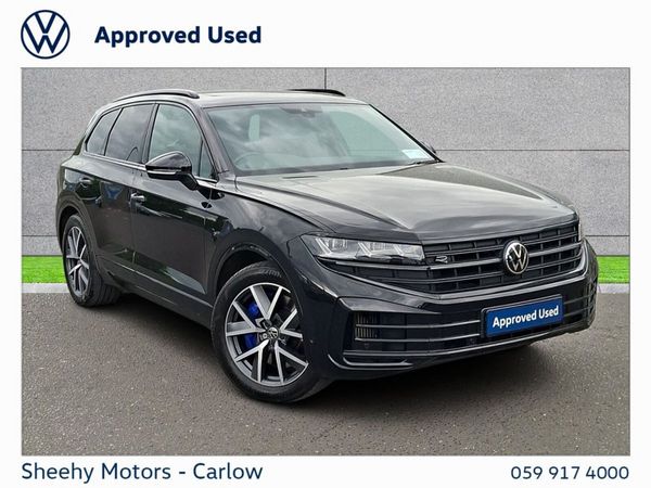 Volkswagen Touareg SUV, Petrol Plug-in Hybrid, 2024, Black