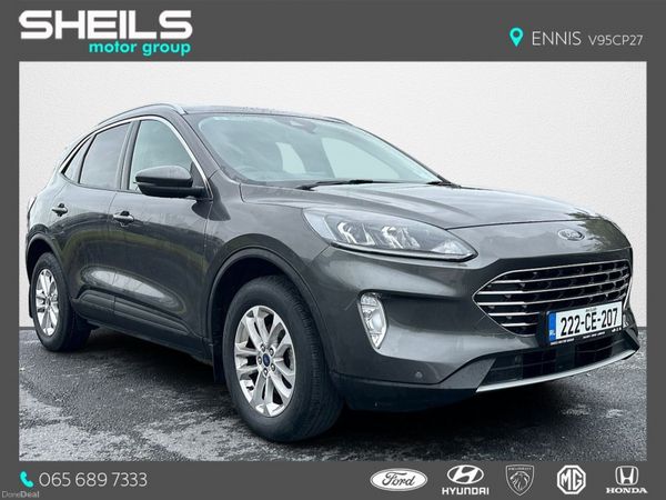 Ford Kuga SUV, Petrol Plug-in Hybrid, 2022, Grey