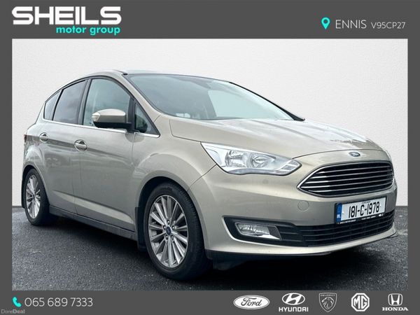 Ford C-Max Hatchback, Diesel, 2018, Grey