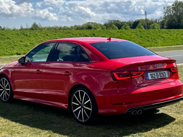 Audi A3 Saloon, Diesel, 2016, Red