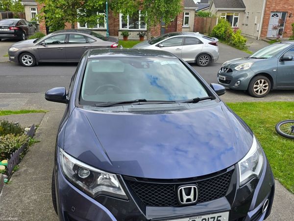 Honda Civic Hatchback, Diesel, 2016, Blue