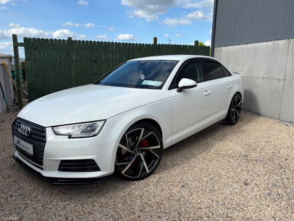 Audi A4 Saloon, Diesel, 2017, White