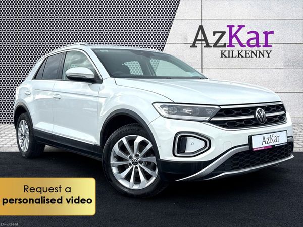 Volkswagen T-Roc SUV, Petrol, 2023, White