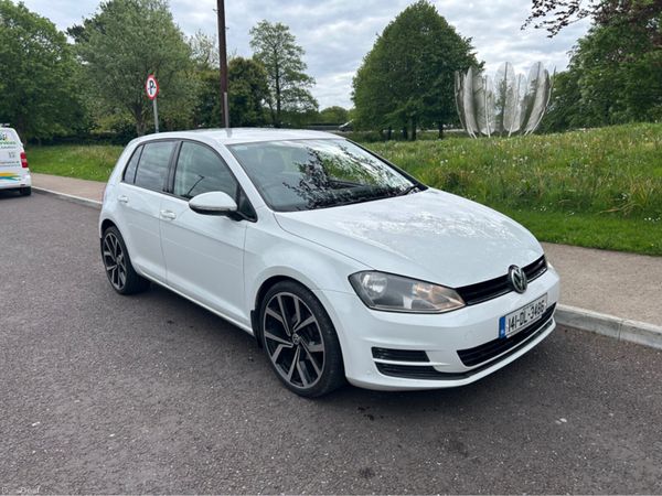 Volkswagen Golf Hatchback, Diesel, 2014, White