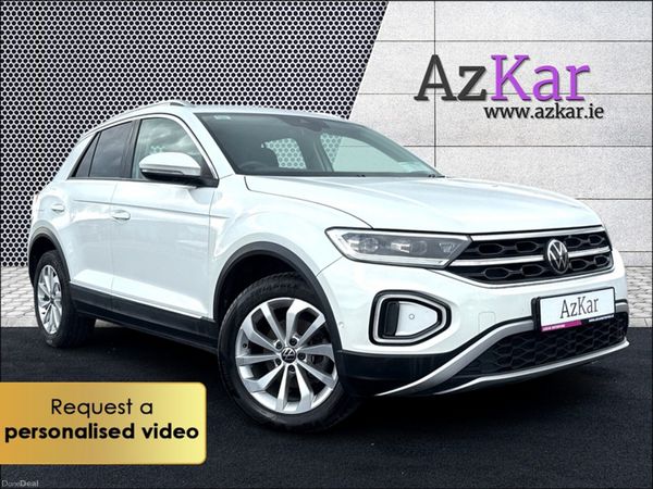 Volkswagen T-Roc Hatchback, Petrol, 2023, White