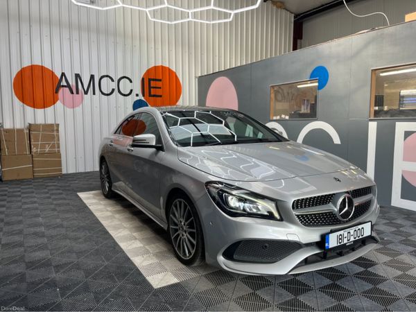 Mercedes-Benz CLA Saloon, Petrol, 2018, Silver