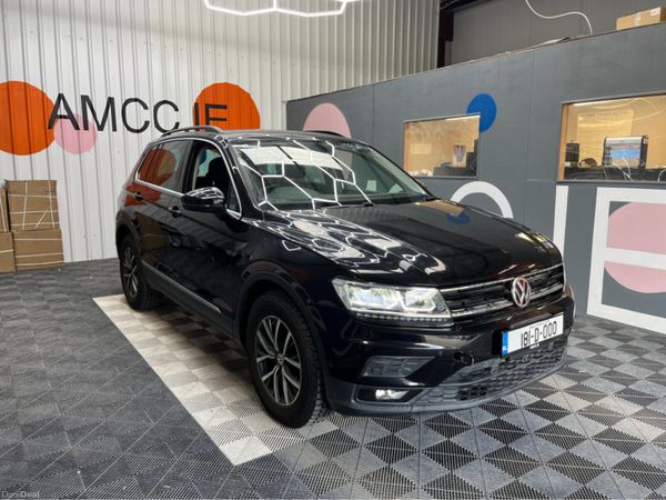Volkswagen Tiguan SUV, Diesel, 2018, Black
