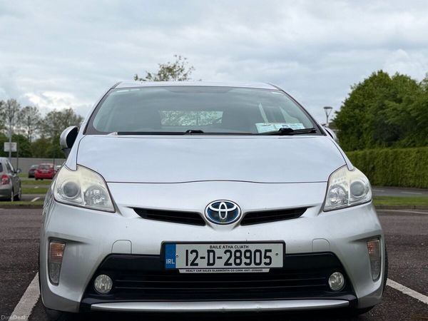 Toyota Prius Hatchback, Petrol Hybrid, 2012, Silver