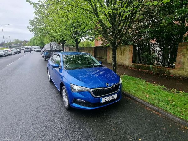 Skoda Scala Hatchback, Petrol, 2024, Blue