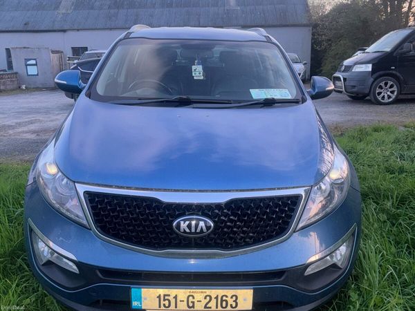 Kia Sportage SUV, Diesel, 2015, Blue