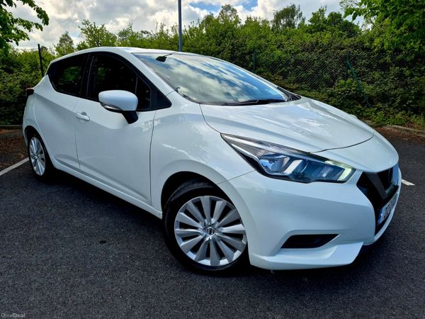 Nissan Micra Hatchback, Petrol, 2021, White