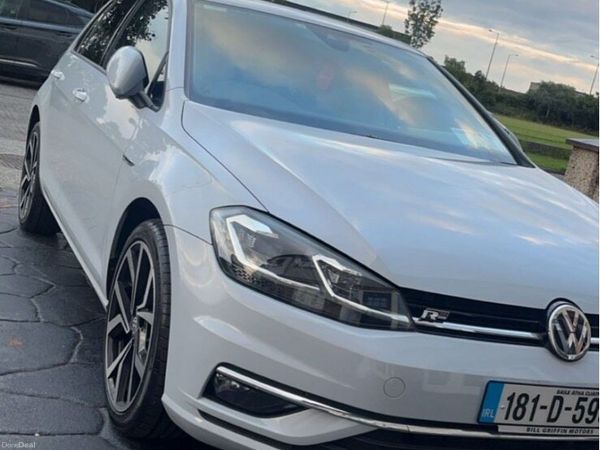 Volkswagen Golf Hatchback, Petrol, 2018, White
