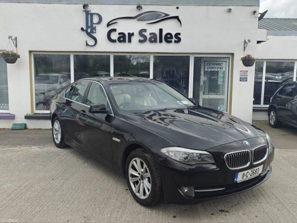 BMW 5-Series Saloon, Diesel, 2011, Black