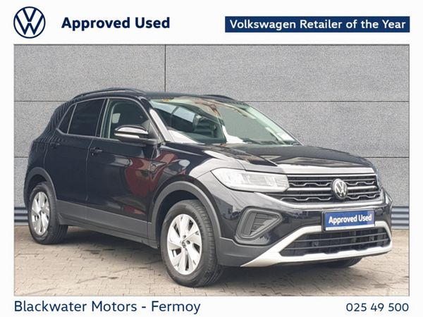 Volkswagen T-Cross SUV, Petrol, 2024, Black